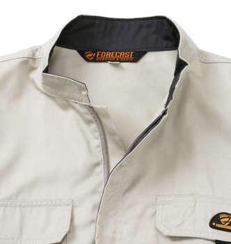 大きいサイズ FORECAST T Cツイル長袖股ハギつなぎ服 3L 4L 5L 6L 7L 8L MC693301-70234 ラッピング可 送料無料 即日発送-3