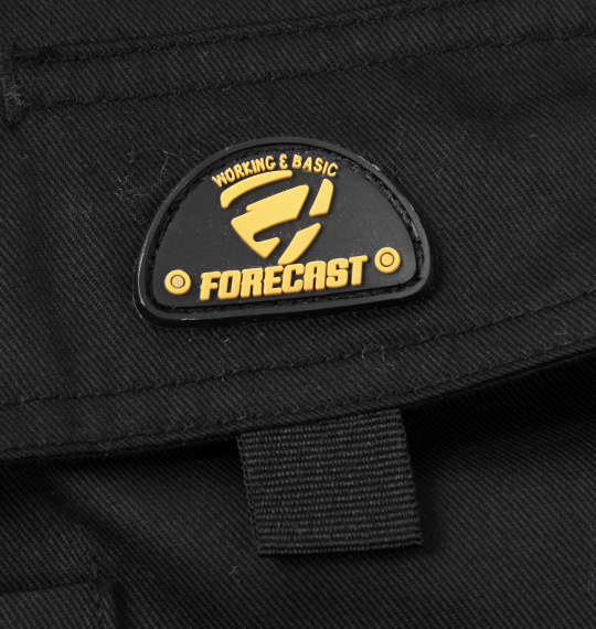 大きいサイズ FORECAST T Cツイル長袖股ハギつなぎ服 3L 4L 5L 6L 7L 8L ブラック ラッピング可 送料無料 即日発送-5