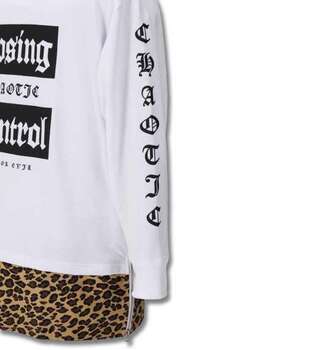 大きいサイズ SHOCK NINE 裏毛裾切替長袖スウェット 3L 4L 5L 6L MC896101-70249 ラッピング可 送料無料 即日発送-1