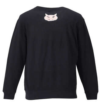 大きいサイズ クレヨンしんちゃん 裏起毛手書き風プリントクルートレーナー 3L 4L 5L 6L 8L ラッピング可 送料無料 即日発送-2