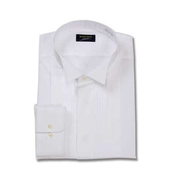 大きいサイズ マンチェス コレクション ウイングカラー長袖シャツ 3L 4L 5L 6L 7L 8L 9L ラッピング可 送料無料 即日発送-0