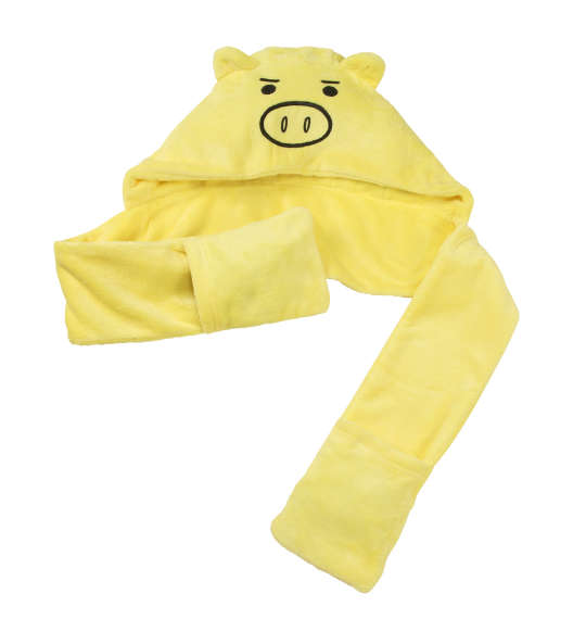 豊天 美豚顔付フードマフラー F ラッピング可 送料無料 即日発送-1