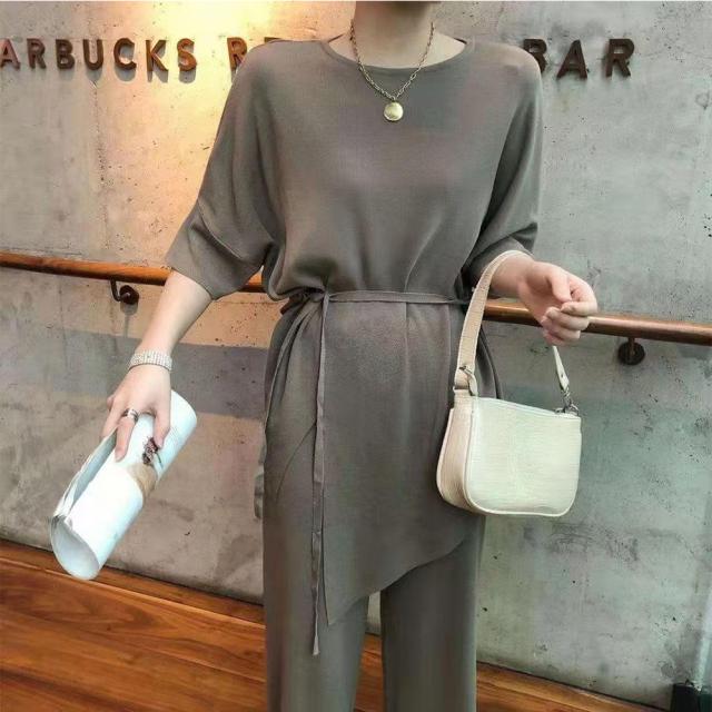 ニットセットアップ 冷感タッチレディース SK17571005-0726 送料無料 即日発送-7