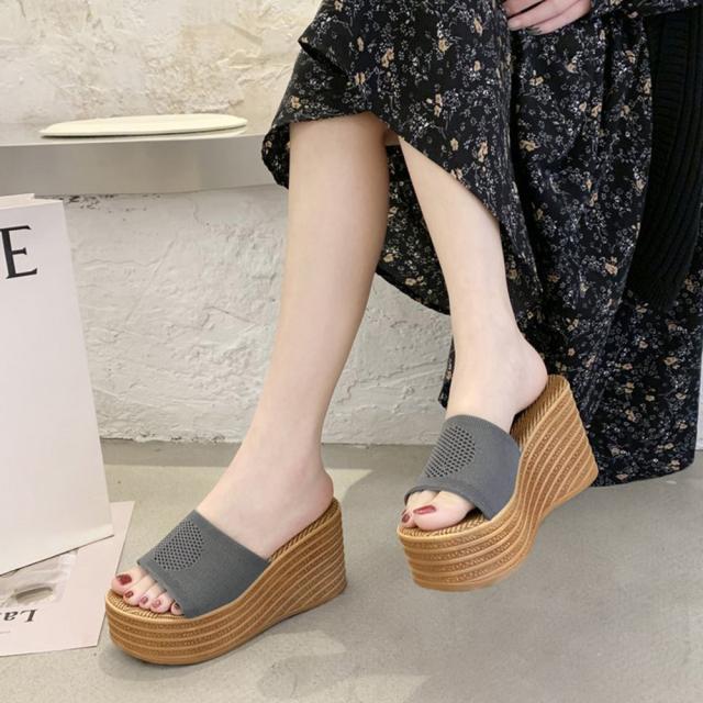 サンダル 厚底 ミュールサンダル レディース 送料無料 即日発送-6