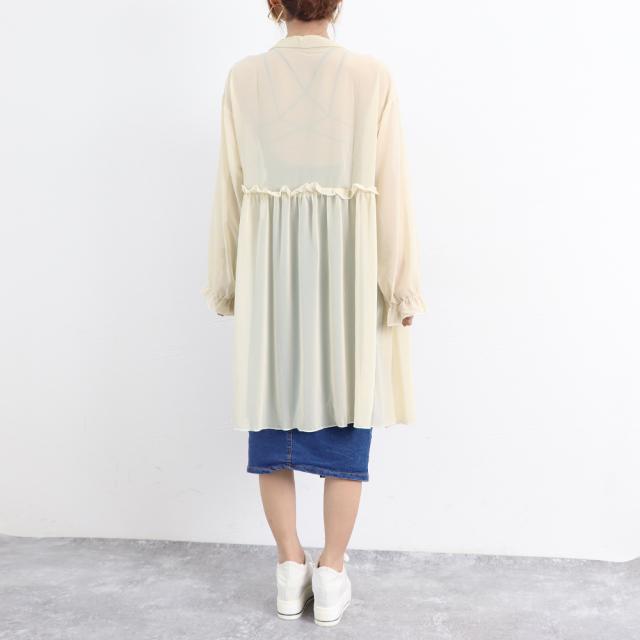 サマーカーディガン レディース シフォン 送料無料 即日発送-8