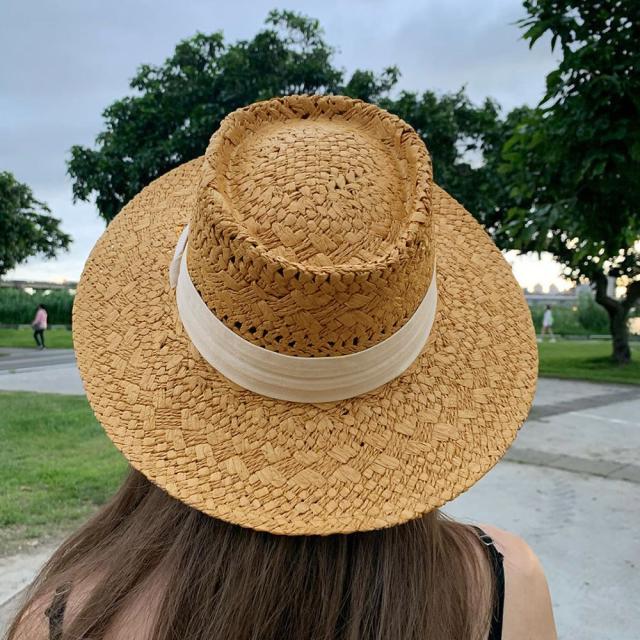 カンカン帽子 紫外線対策ストローハット SK17605040-2151 送料無料 即日発送-2