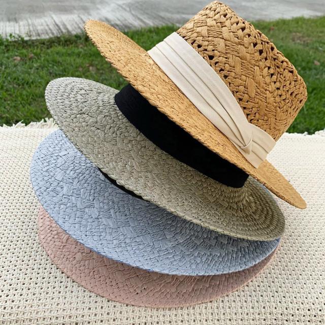 カンカン帽子 紫外線対策ストローハット SK17605040-2151 送料無料 即日発送-4