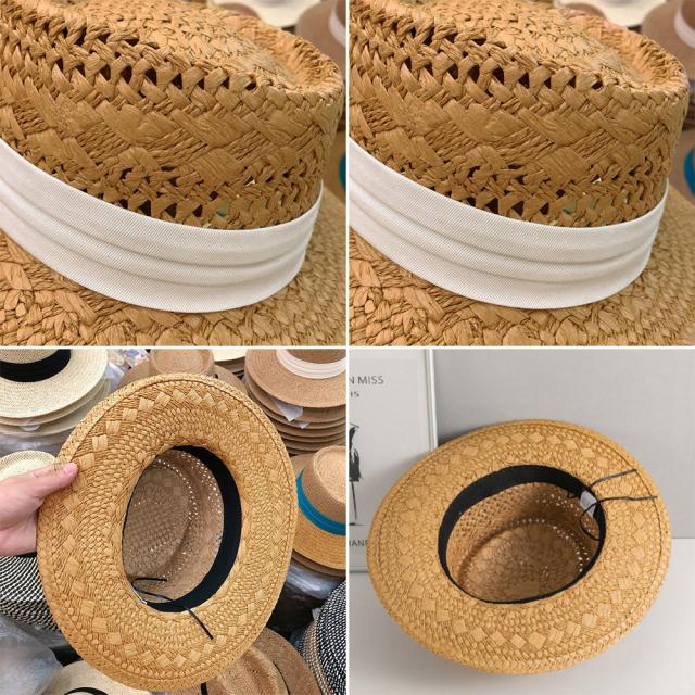 カンカン帽子 紫外線対策ストローハット SK17605040-2151 送料無料 即日発送-6