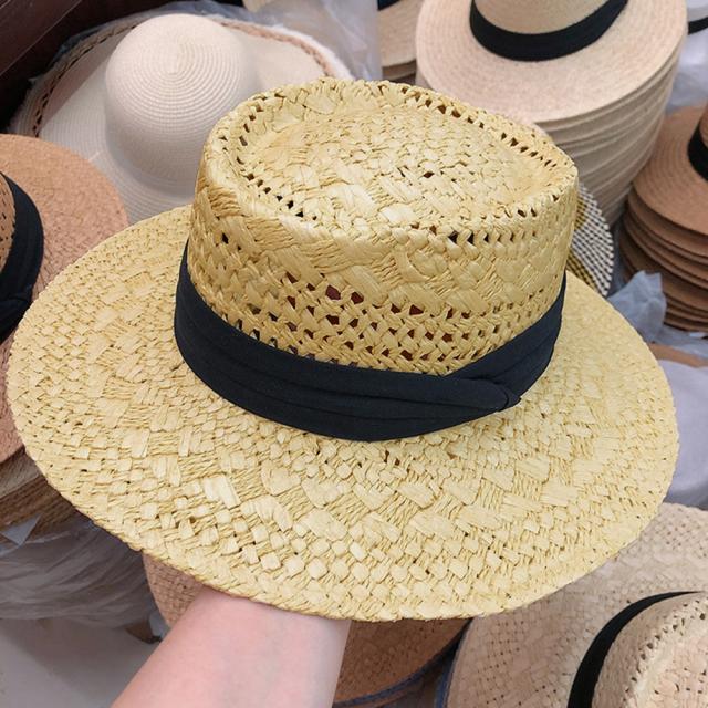 カンカン帽子 紫外線対策ストローハット SK17605040-2151 送料無料 即日発送-7