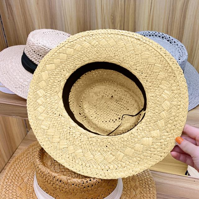 カンカン帽子 紫外線対策ストローハット SK17605040-2151 送料無料 即日発送-8
