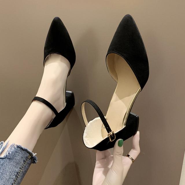 セパレートストラップ パンプス 結婚式 送料無料 即日発送-5