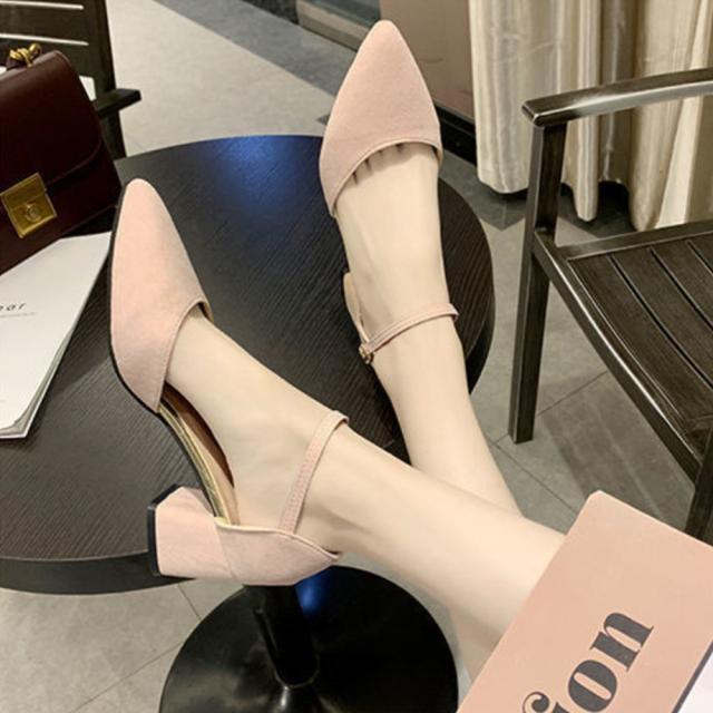 セパレートストラップ パンプス 結婚式 送料無料 即日発送-6