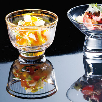 天金ガラス千代久 日本製 酒器 2個セット 送料無料-2