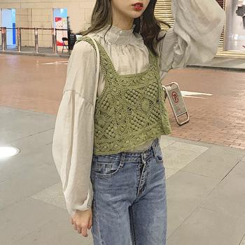 タンクトップ スクエアネック ビスチェ 送料無料 即日発送-3