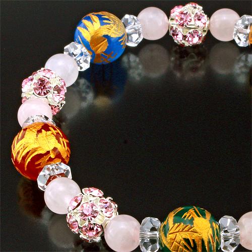 カラフル龍 レディースブレス ジュェリー品質保証書付き 送料無料-2