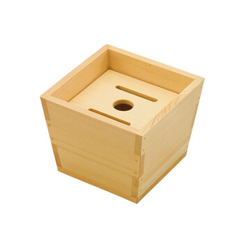 ひのきつるべ型盛器 中板付 送料無料-1