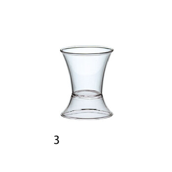 和食器 硝子 エアー 平皿 両面グラス　中 3セット 送料無料-2