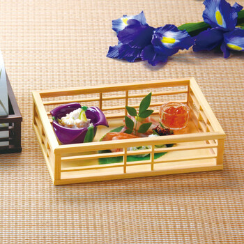 おもてなし格子料理箱 クリアー 送料無料-1