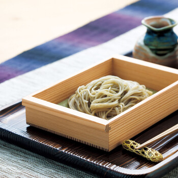 杉 おはこ長角盛箱 竹ス付 大 送料無料-1