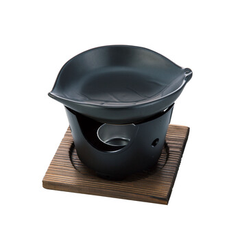 和食器 遠赤陶板 木の葉鍋 送料無料-1