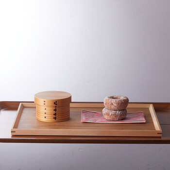 木製ノンスリップ マルチトレイ クリアー 特大 送料無料-3