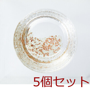 硝子金彩珍味入 切立 変形 キッチン 5セット 送料無料-5