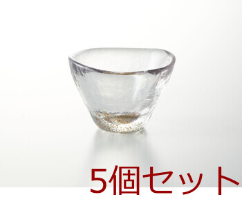 硝子金彩珍味入 切立 変形 キッチン 5セット 送料無料-7