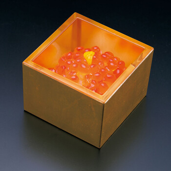 金箔貼クリア枡 5勺 Cool Japan インテリア雑貨 日本製 3セット 送料無料-3