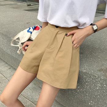 ハイウエスト ショートパンツ レディース SK17669685-7272 送料無料 即日発送-7