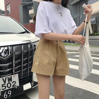 ハイウエスト ショートパンツ レディース SK17669685-7272 送料無料 即日発送-8