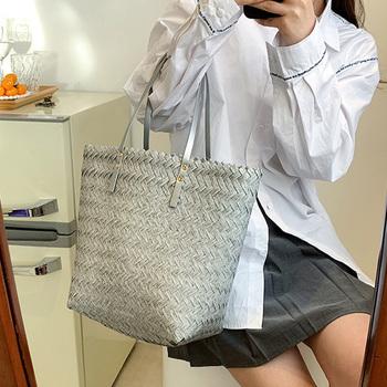 トートバッグ かごバッグ 夏 レディース トートバッグ 送料無料 即日発送-7