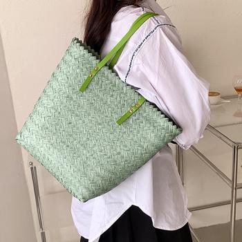 トートバッグ かごバッグ 夏 レディース トートバッグ 送料無料 即日発送-8