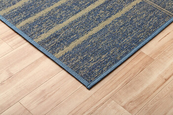 ラグ 約240×320cm い草 自然素材 シンプル ボーダー 裏面すべり止め付き 滑りにくい 抗菌防臭 NCXシルフ 送料無料-16