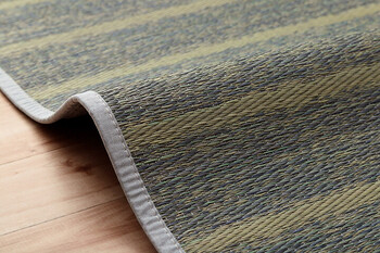 ラグ 約240×320cm い草 自然素材 シンプル ボーダー 裏面すべり止め付き 滑りにくい 抗菌防臭 NCXシルフ 送料無料-23