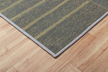 ラグ 約240×320cm い草 自然素材 シンプル ボーダー 裏面すべり止め付き 滑りにくい 抗菌防臭 NCXシルフ 送料無料-24