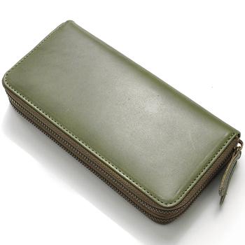 長財布Wラウンドファスナー長財布 BEAMZSQUARE 栃木レザー×ボンデッドレザー BS-3100 3色展開 送料無料-8