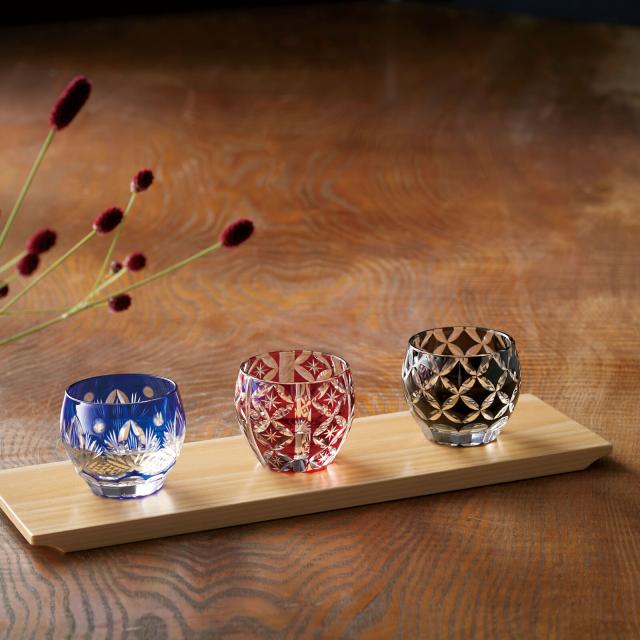 和食器 ノンスリップ珍味トレイ クリアー 茶 古代色 送料無料-3