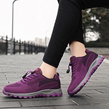 スニーカー メッシュスニーカー ローカットレディース 送料無料 即日発送-6