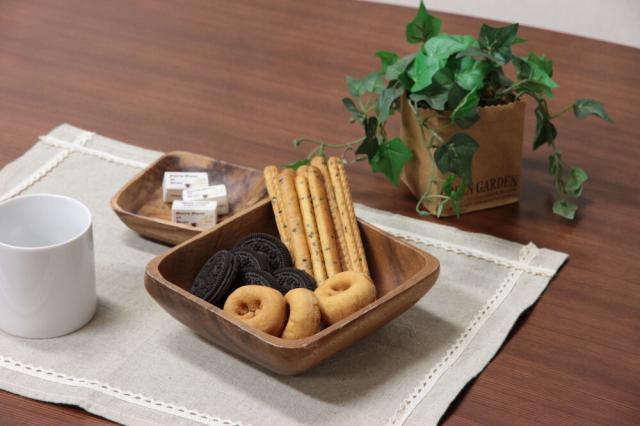 アカシアスクエアボウル M 6セット 送料無料-1