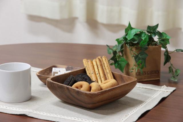 アカシアスクエアボウル M 6セット 送料無料-3