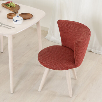 ダイニングチェア クラム ファブリック BR WHW 送料無料-9