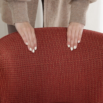 ダイニングチェア クラム ファブリック BR WHW 送料無料-14