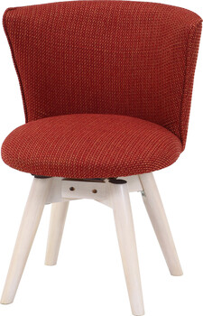 ダイニングチェア クラム ファブリック BR WHW 送料無料-8