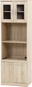 ハイキッチンボード 180＊60 ホワイトオーク 送料無料-2