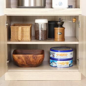 ハイキッチンボード 180＊60 ホワイトオーク 送料無料-6