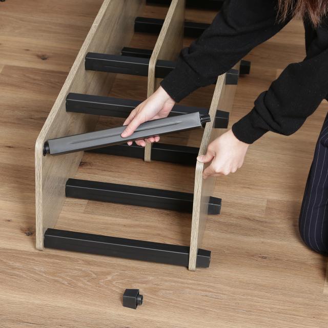 フィット TVラック150 NA×BK 送料無料-3