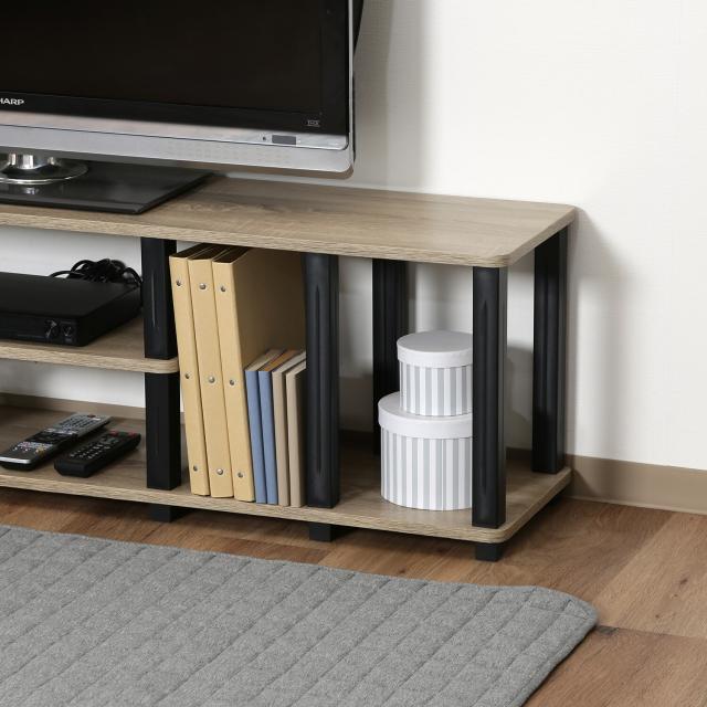 フィット TVラック150 NA×BK 送料無料-4