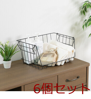 フロントオープンバスケットW37 ×6セット 送料無料-2
