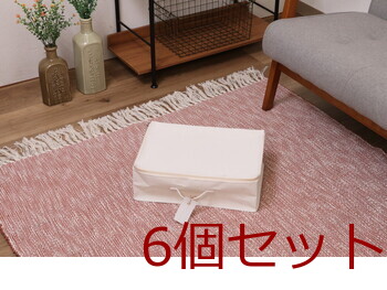 魅せる収納ボックス 横ハーフ 蓋付 6セット 送料無料-20