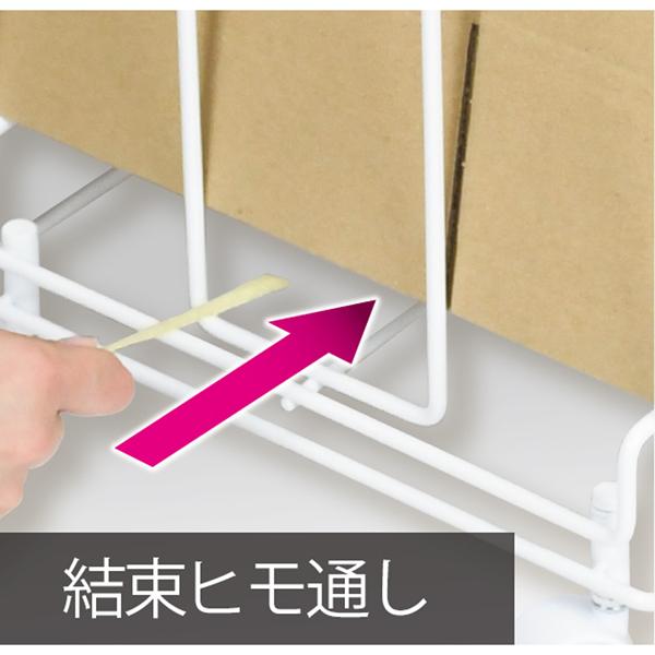 スキットダンボール収納ストッカーキャスター付 送料無料 即日発送-2